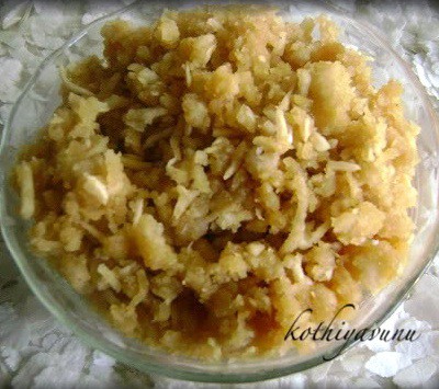 Aval Nanachathu Recipe | Sweetened Beaten Rice Flakes