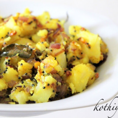 Urulakkizhangu Podimas /Potato Podimas /Mashed Potato Stir Fry