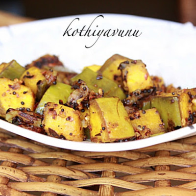Kaya(Ethakka) Mezhukkupuratti Recipe – Raw Banana Stir Fry