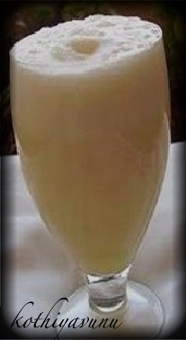 Chikoo-sapodilla milkshake-kothiyavunu.com