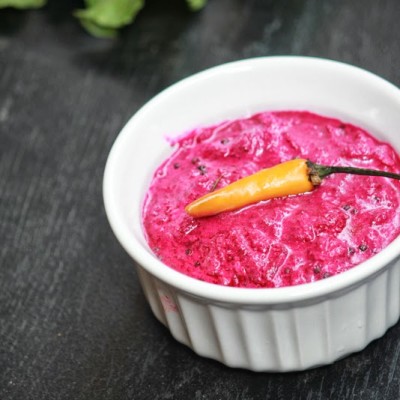 Beetroot Pachadi-Kerala Sadya Style Beetroot Pachadi