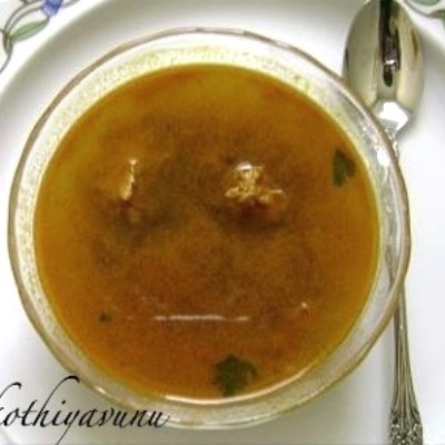 Naadan Mutton Soup Recipe | Kerala Style Lamb-Goat Soup Recipe