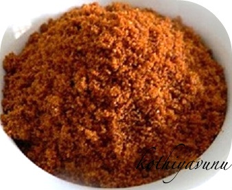 Unakka Chemmeen Chammanthi Podi Recipe | Sun-dried Prawn Chutney Powder with Coconut