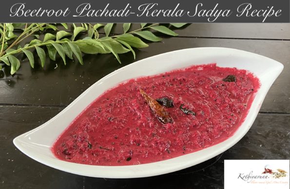 Beetroot Pachadi |Kothiyavunu.com