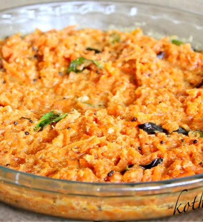 Carrot Pachadi |kothiyavunu.com
