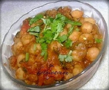Channa Masala Recipe – Chickpeas Curry Recipe & My First Award