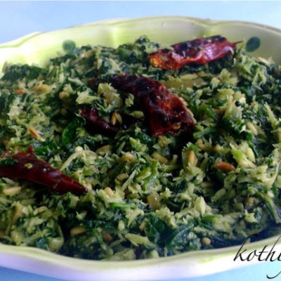 Cheera Thoran Recipe – Spinach Stir Fry Recipe