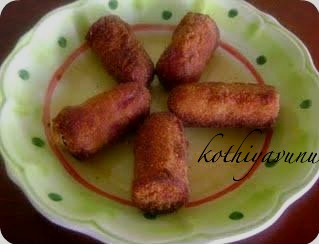 Fried Chicken Sausage /Fried Hot Dog