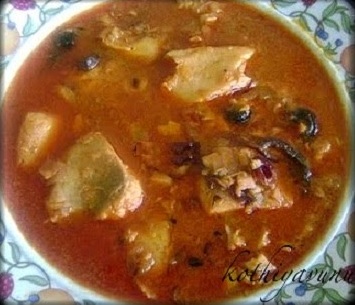 Spicy Fish Curry /Meen Kozhambhu -Tamilnadu Style