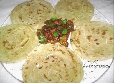 Kerala Parotta – Porotta Recipe | How to make Kerala Parotta from Scratch | Homemade Porotta