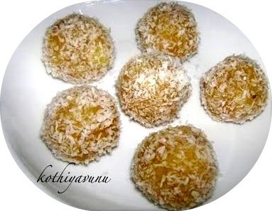 Pineapple ladoo|kothiyavunu.com