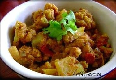 Cauliflower Masala /Gobi  Masala