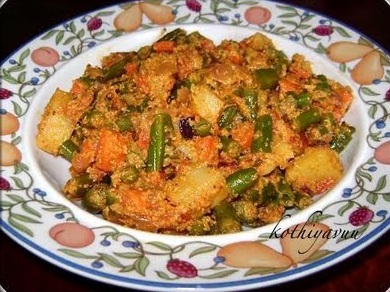 Chettinad Vegetable Perattal