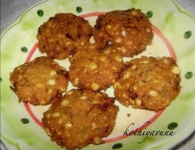 Parippu Vada Recipe | Channa Dal Fritters Recipe