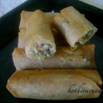 Vegetable Spring Roll|kothiyavunu.com