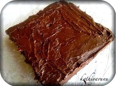 Brownies with Creamy Brownie Frosting