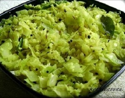 Cabbage Thoran Recipe – Cabbage Stir Fry Recipe