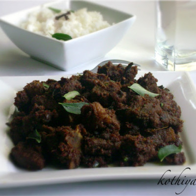 Chettinad Mutton Chukka Varuval-Spicy Lamb Dry Curry