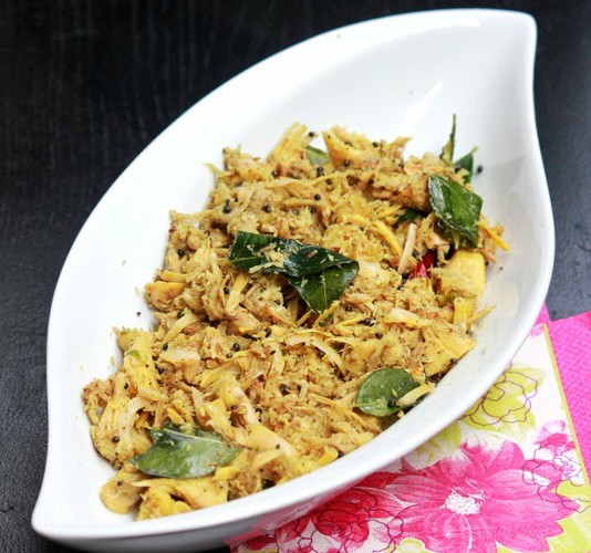 Idichakka Thoran -Idinchakka thoran -Tender Jackfruit Stir fry |kothiyavunu.com