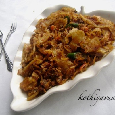 Mutta Kothu Parotta Recipe – Kothu Parotta with Egg – Tamilnadu Style – Muttai Kothu Parotta