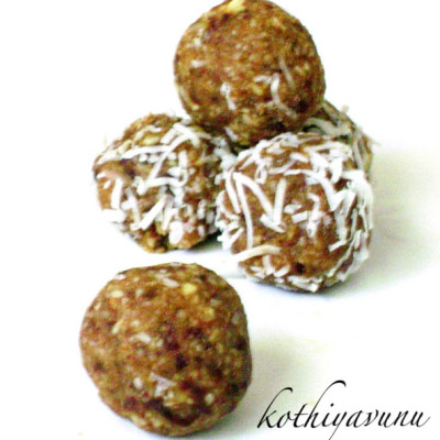 Date Nuts Balls Recipe | Dry Fruit Laddu-Ladoo Recipe