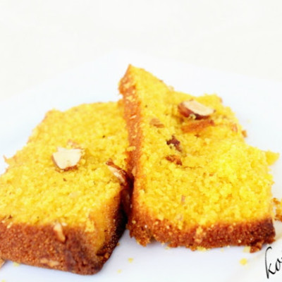 Mango Almond Farina Bread – Mango Almond Rava Cake Recipe