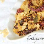 Pappadam Thoran -Stir-fried Pappad |kothiyavunu.com