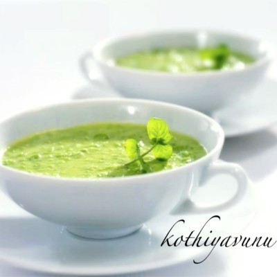 Chilled Avocado Cucumber Mint Soup