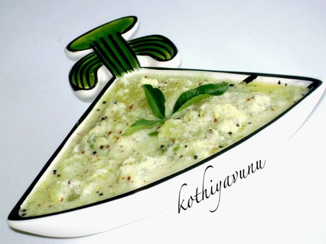 Vellarikka-Cucumber Pachadi|kothiyavunu.com