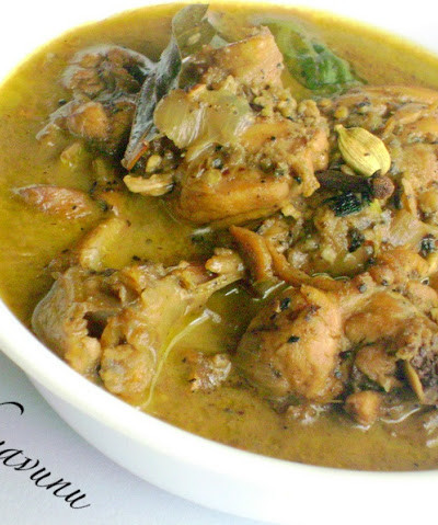 Nadan Pepper Chicken Curry |kothiyavunu.com