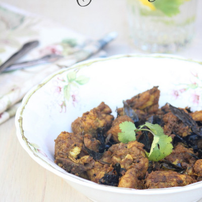 Easy Masala Chicken Fry Recipe – Kozhi Masala Varattiyathu Recipe