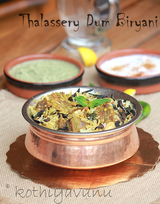 Thalassery Mutton Dum Biryani-Malabar Mutton Biryani |kothiyavunu.com