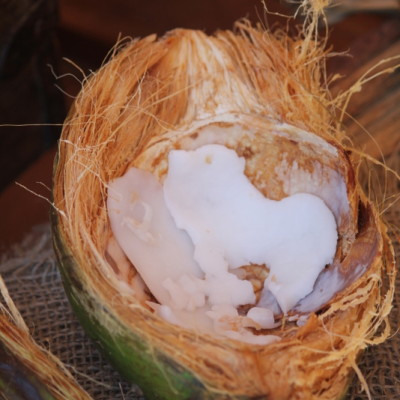 Elaneer – Karikku Mezhukkupuratti Recipe | Tender Coconut Stir Fry Recipe