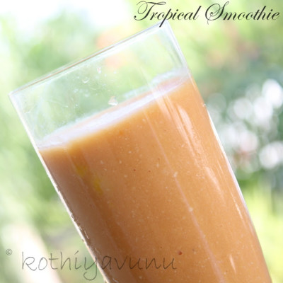 Tropical Smoothie Recipe – Healthy and Delicious!