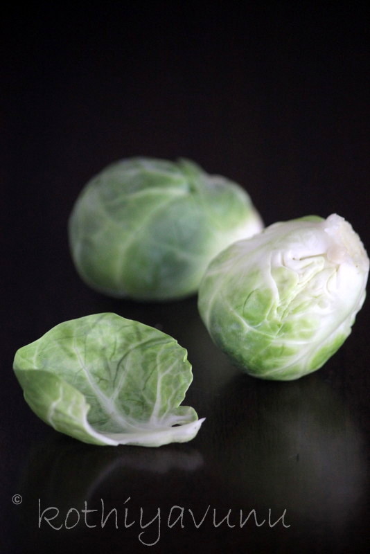 Brussels Sprouts Thoran -Stir fry Brussels Sprouts Thoran -Stir fry |kothiyavunu.com