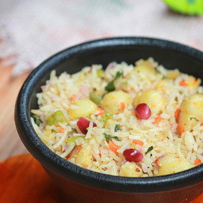 Paneer Fried Rice Recipe – Simple Paneer Rice Recipe