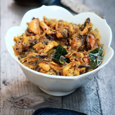 Kallumakkaya Irachi Pepper Fry Recipe – Mussels Pepper Fry Recipe – Kerala Style