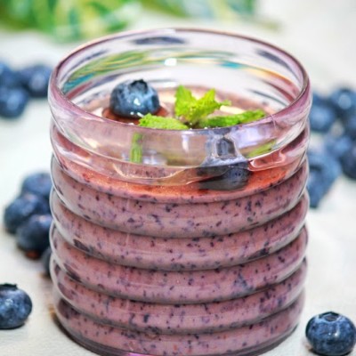 Blueberry Banana Oatmeal Smoothie Recipe
