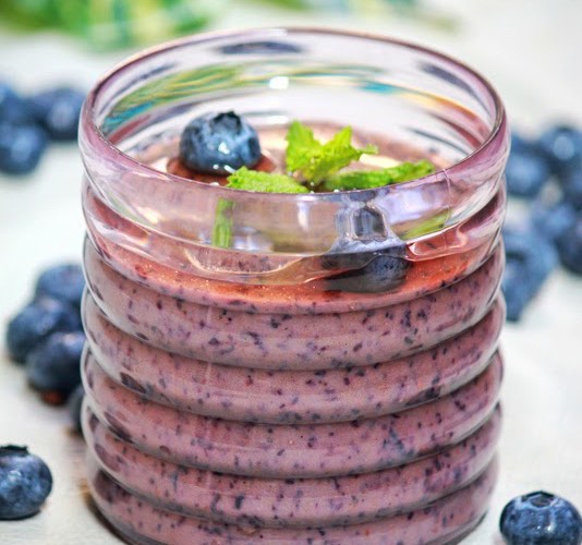 Blueberry Banana Oatmeal Smoothi|kothiyavunu.com