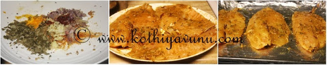 Spicy Baked Fish-Kerala Style | Baked Fish with Indian Spices |kothiyavunu.com