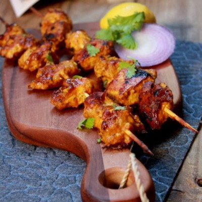 Chicken Tikka Recipe – Murg Tikka Recipe | Spiced Skewered Grilled Chicken Recipe