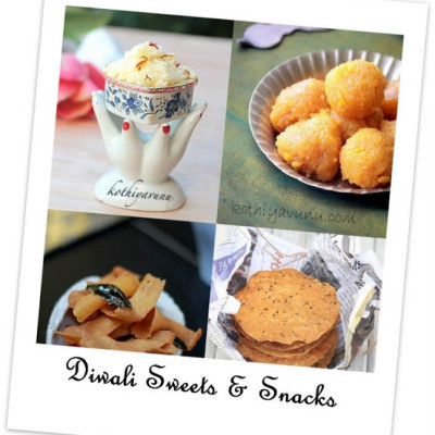 Diwali Sweets & Snacks Recipes & Happy Diwali!