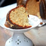 Caramel Pound Cake with Caramel Icing