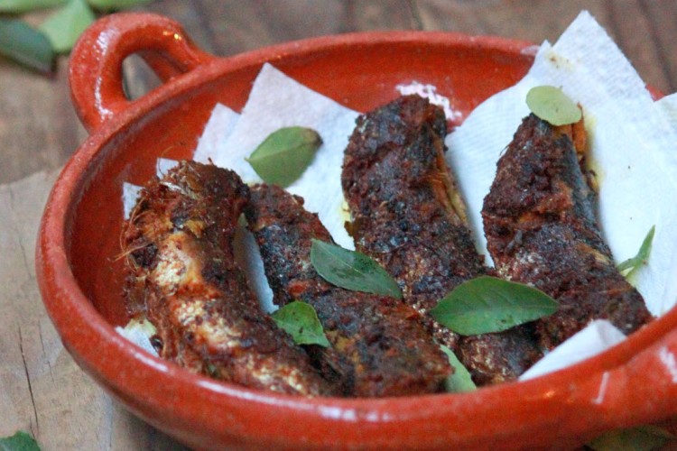 Mathi-Chaala Varuthathu -Mathi Fry -Sardines Fry |kothiyavunu.com