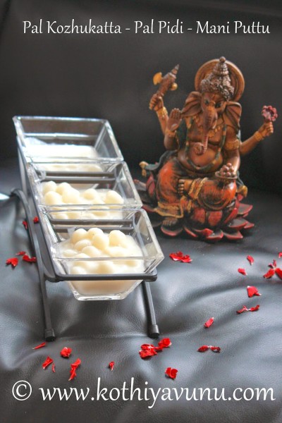 Paal Kozhukattai -Paal Pidi -Alli Pidi |kothiyavunu.com