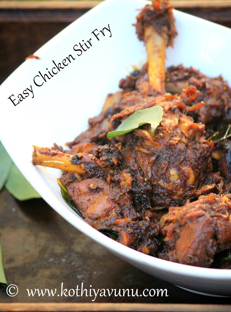 One Pot Chicken Stir Fry One Pot Chicken Stir Fry |kothiyavunu.com