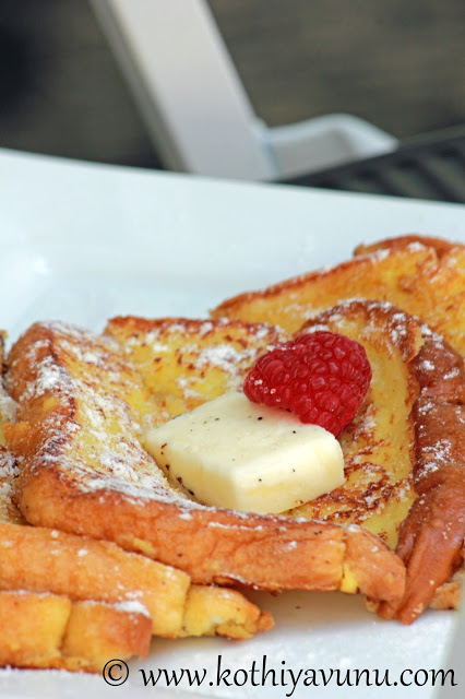 Eggnog French Toast |kothiyavunu.com