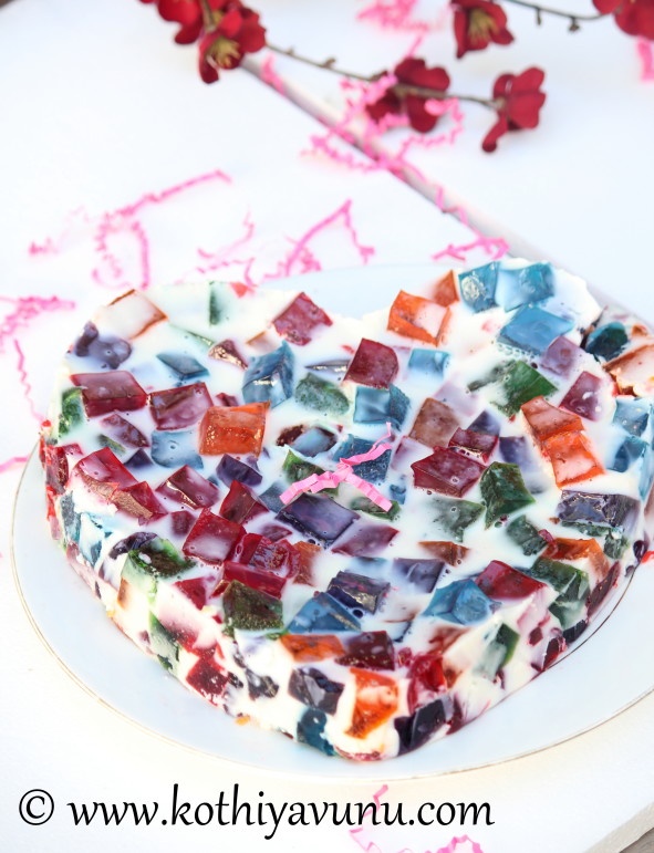 Broken Glass Jello |kothiyavunu.com