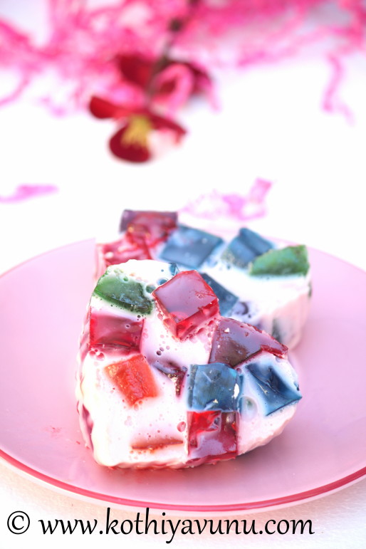 Broken Glass Jello |kothiyavunu.com