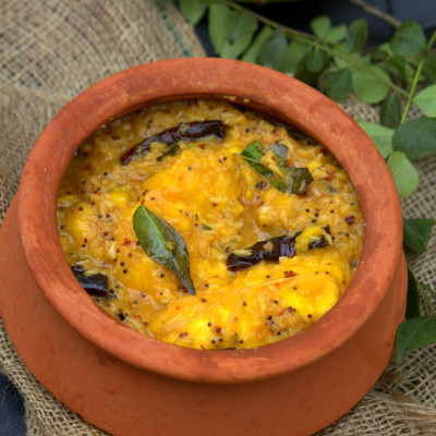 Pazha Manga Perukku-Ripe Mango Curry – Sadya Special